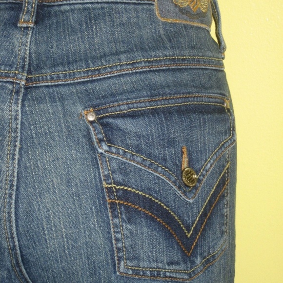 ROCAWEAR Denim 2-piece suit  Jacket and Crop Jeans PLUS SIZE 2X, 18 Y2K - Picture 6 of 17